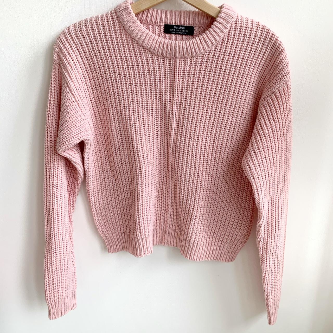 Bershka pink clearance jumper