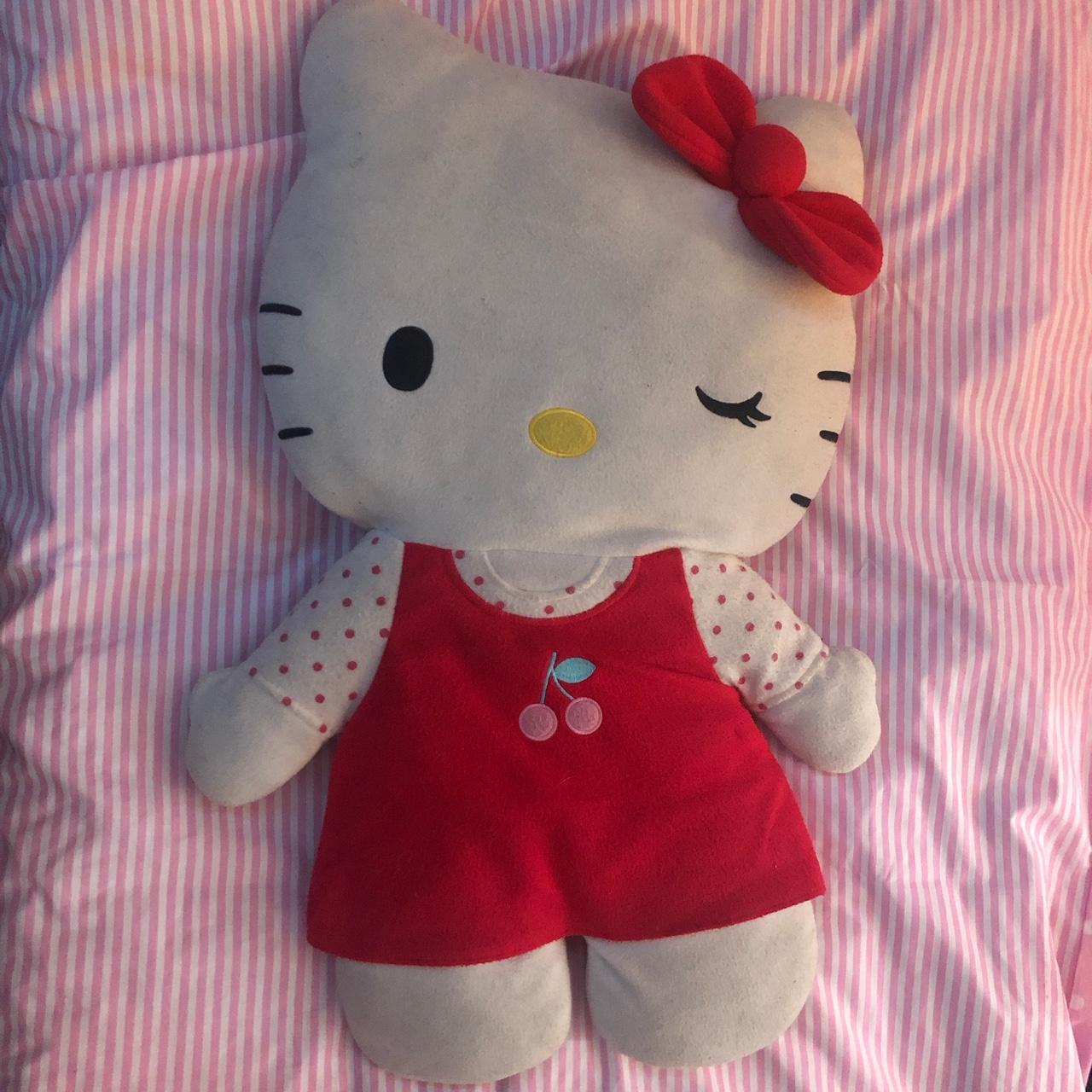 🧷 ་Large hello kitty body pillow like plush Depop