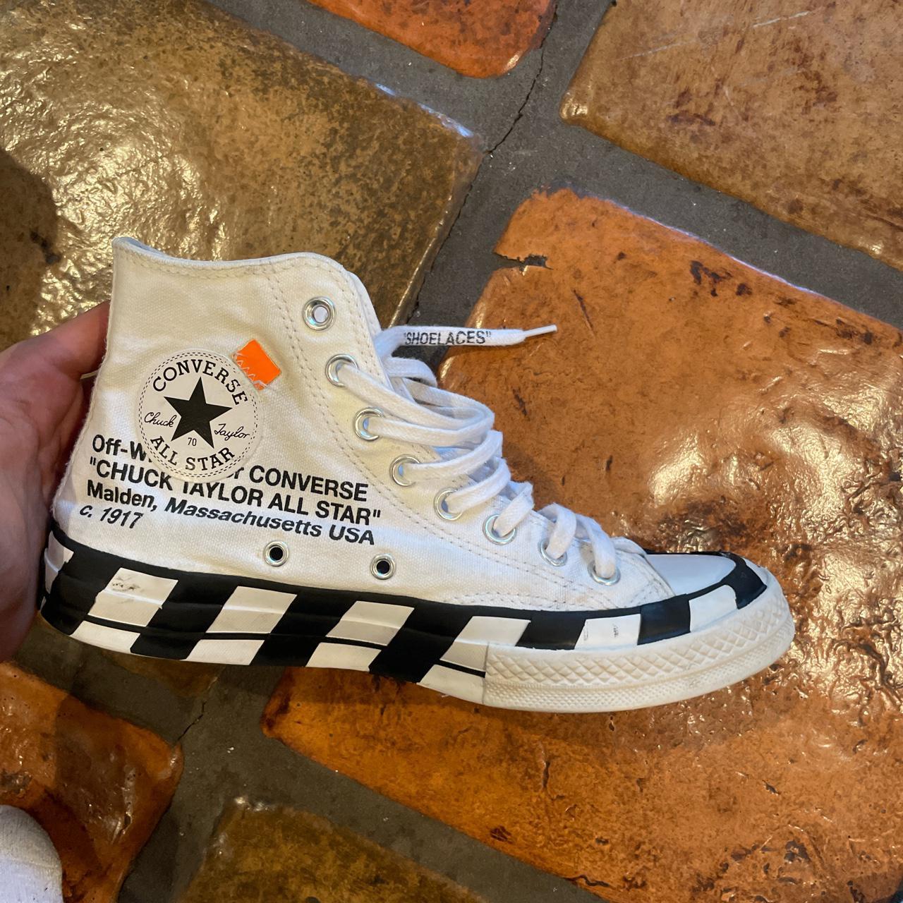 used off white converse