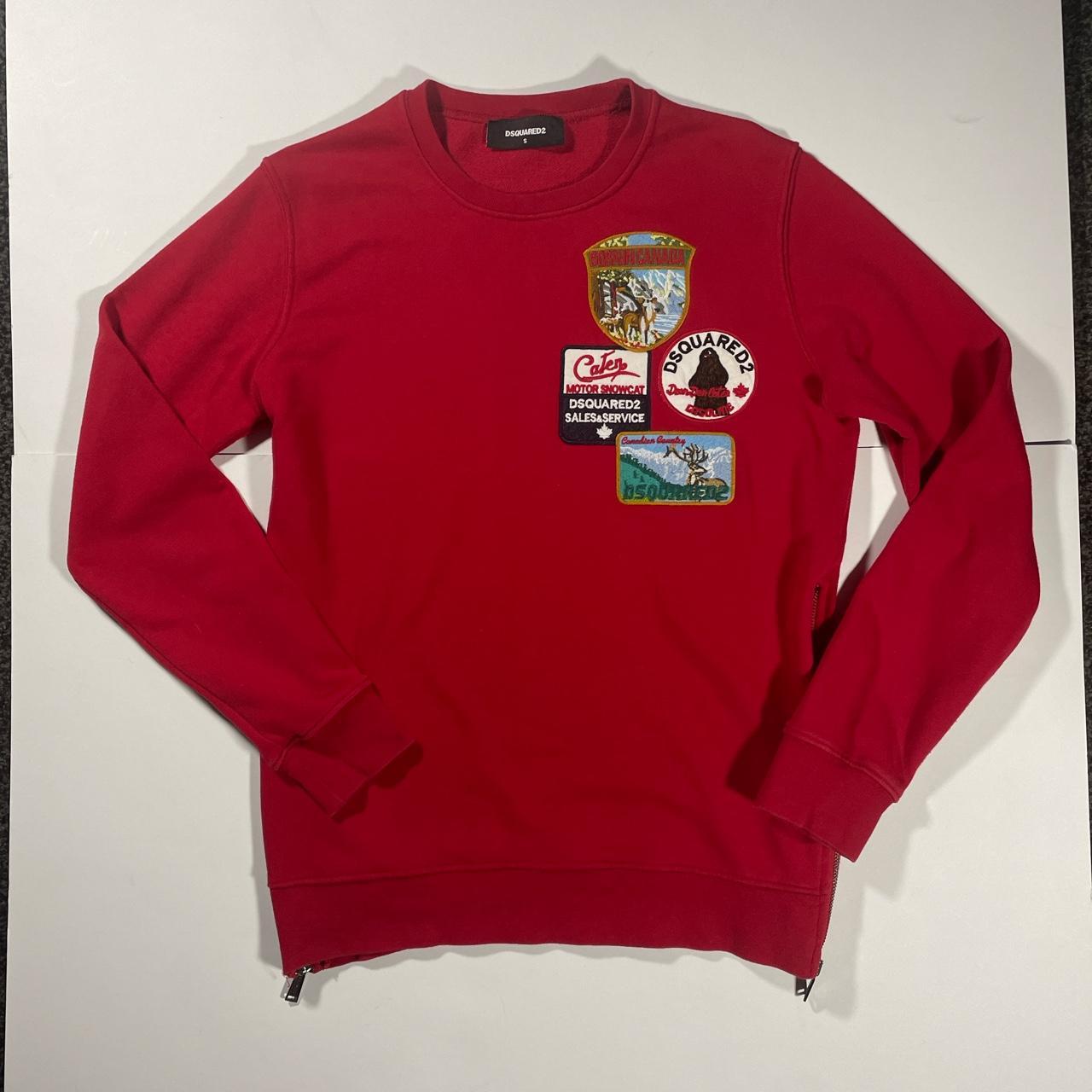 Dsquared patch sales sweatshirt