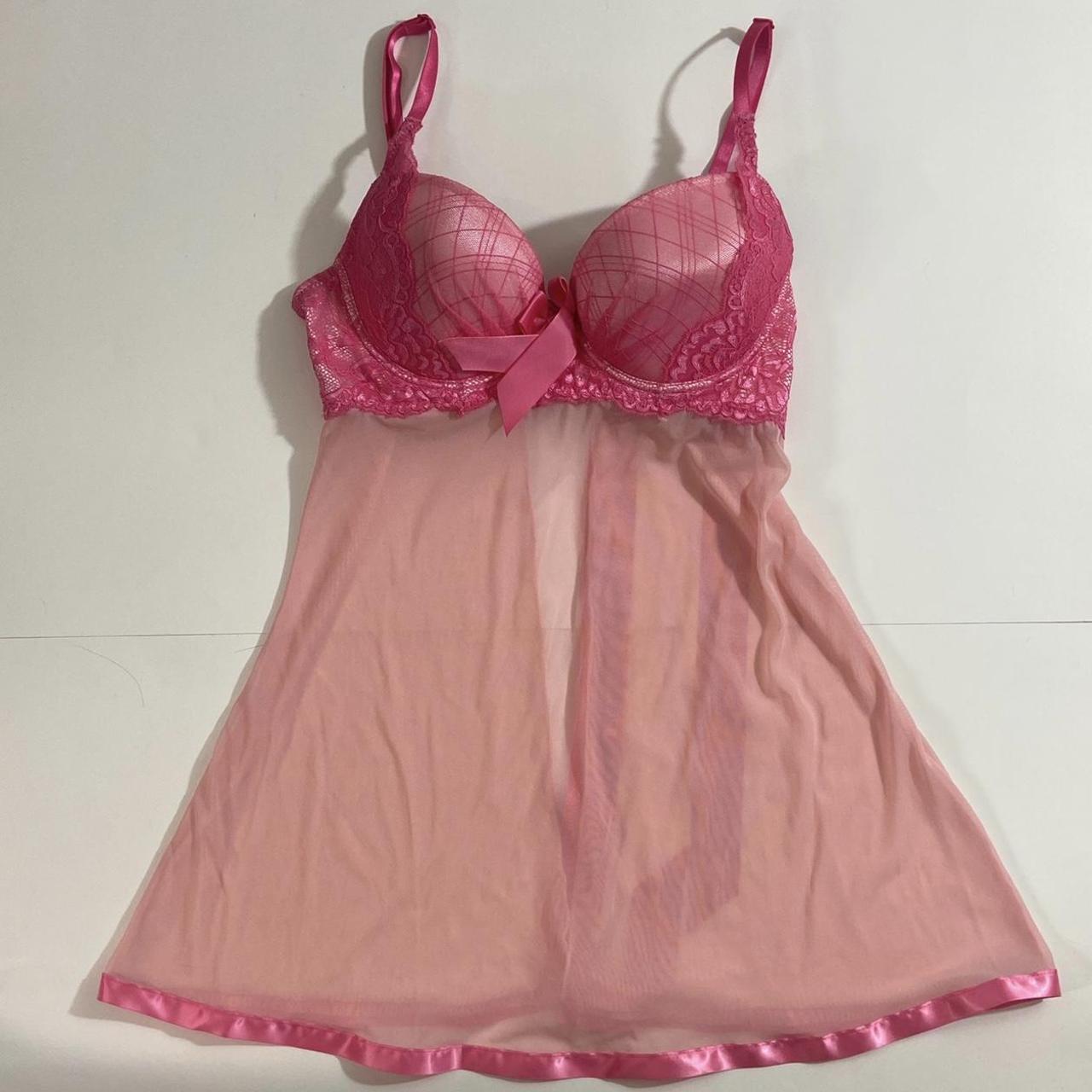 Product Image 2 - Pink lacy Y2K lingerie top