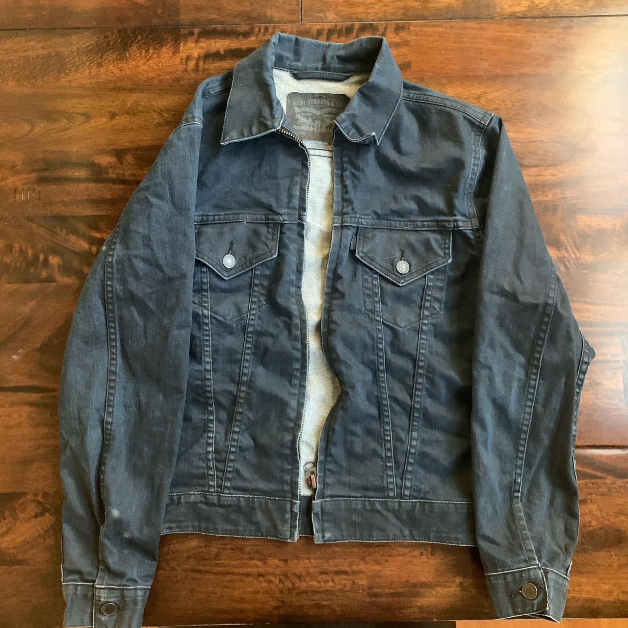 Levi's Men's Navy Jacket | Depop