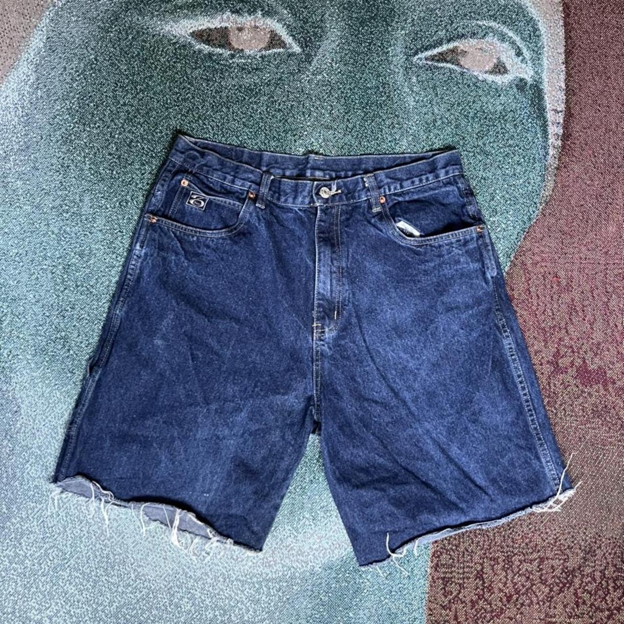 three sixty london baggy cutoff jorts. used to be... - Depop