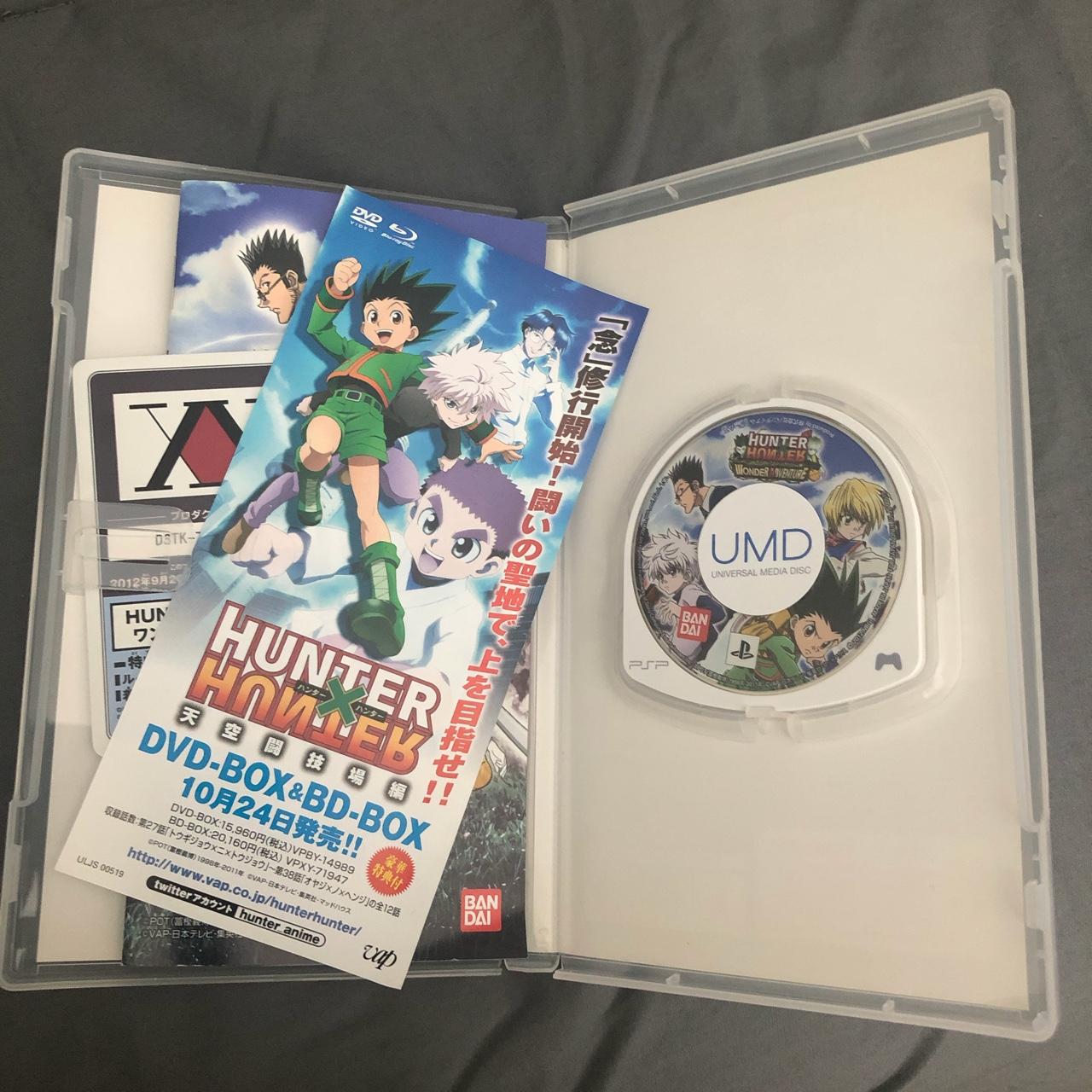 Hunter X Hunter Wonder Adventure Psp Depop