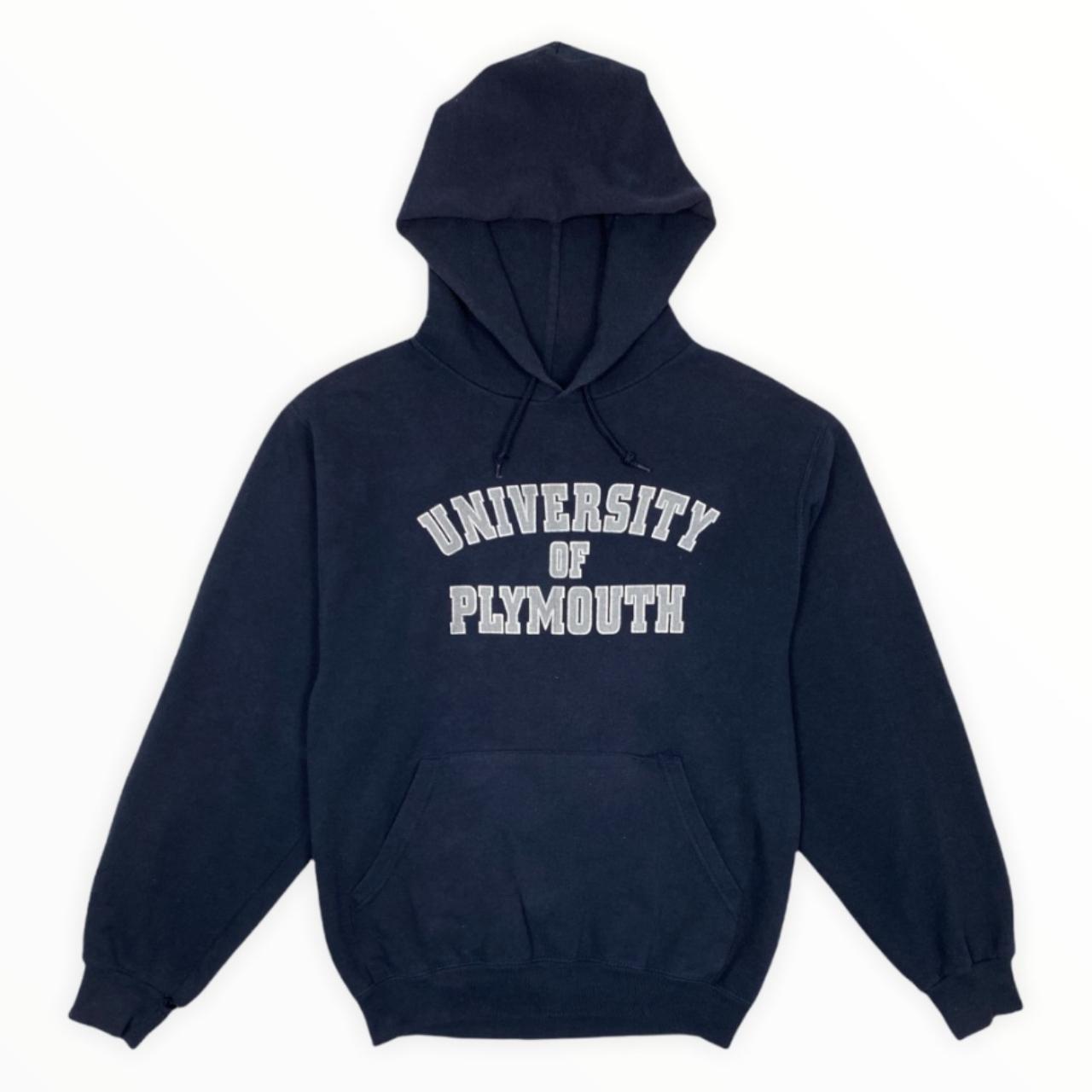 University Of Plymouth Hoodie Fair Condition - - Depop