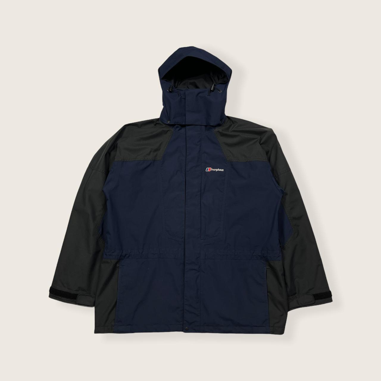 berghaus navy waterproof jacket