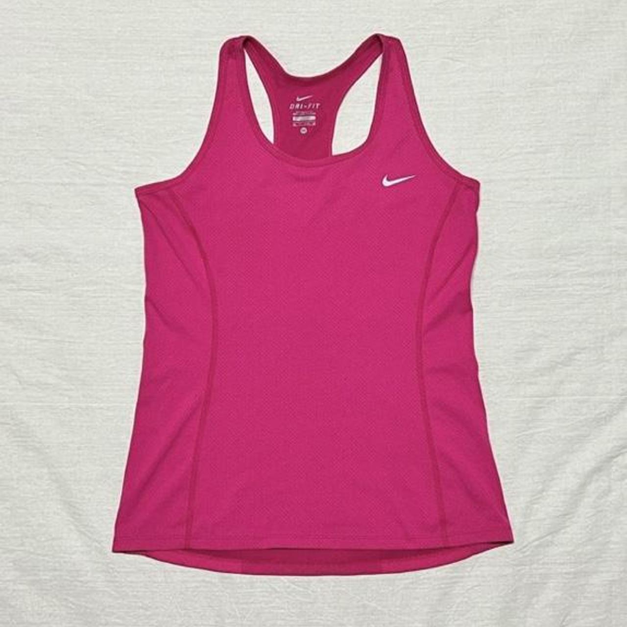 Nike dri fit work out tank Racer back... Depop