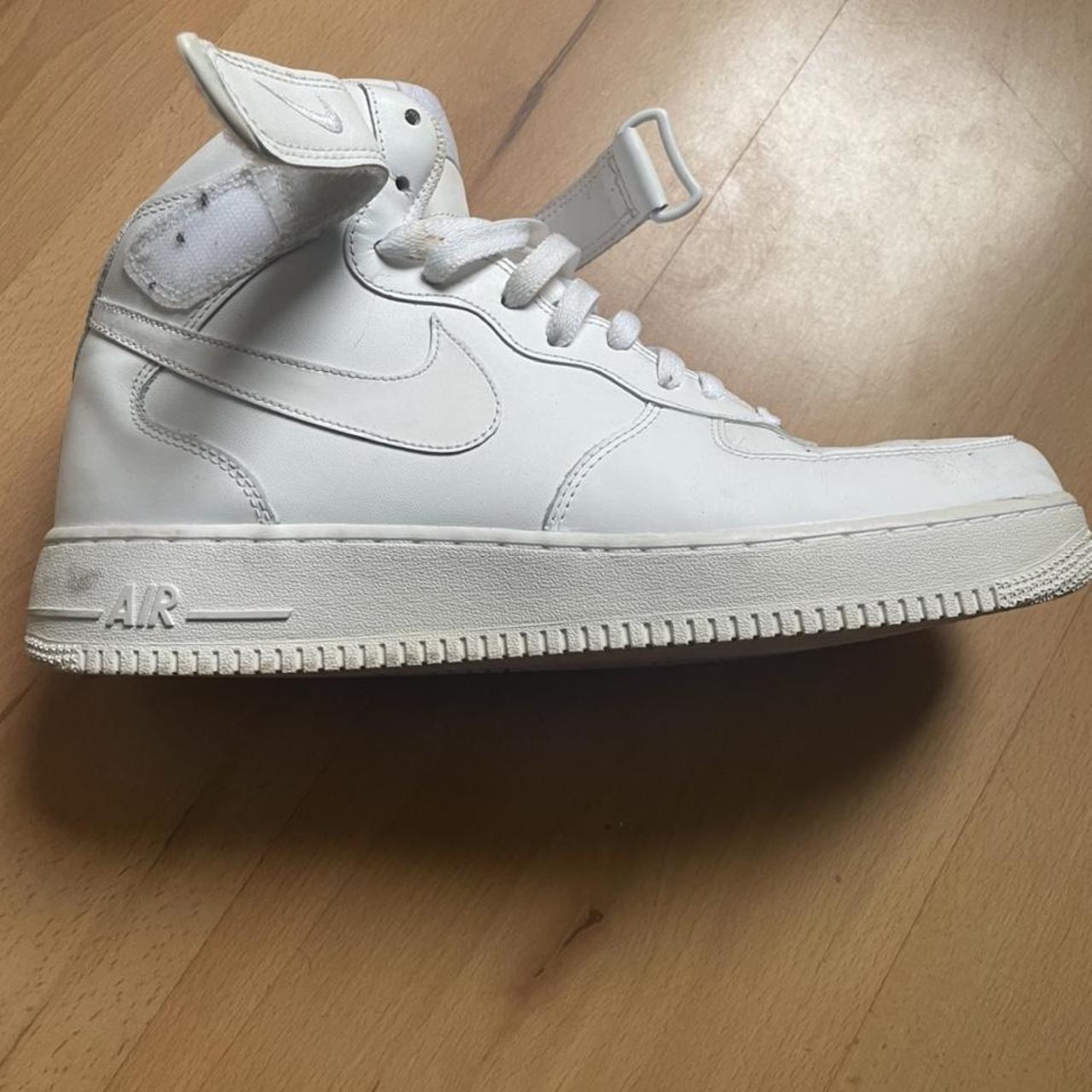 nike air force one high white