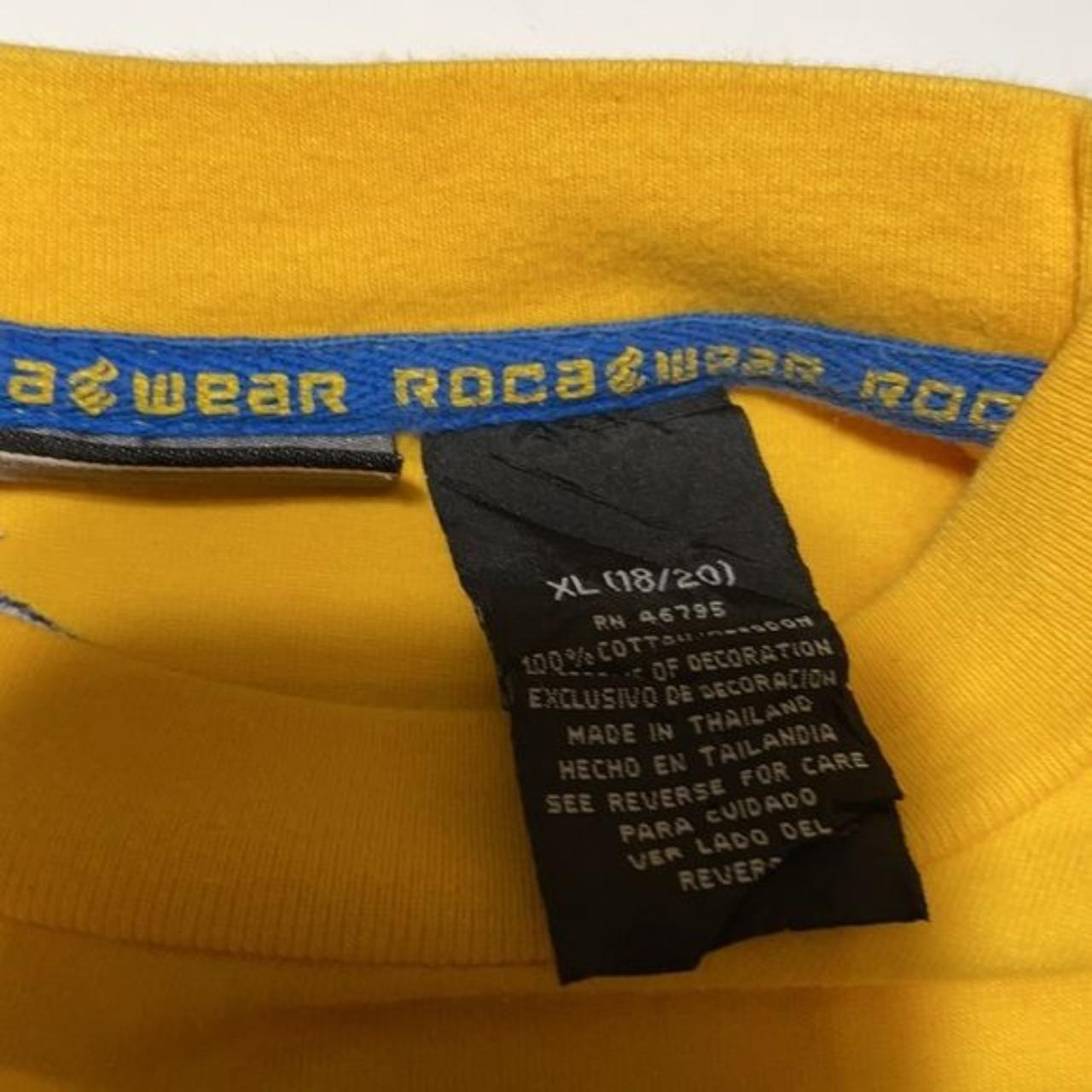 Rocawear Men's Yellow T-shirt | Depop