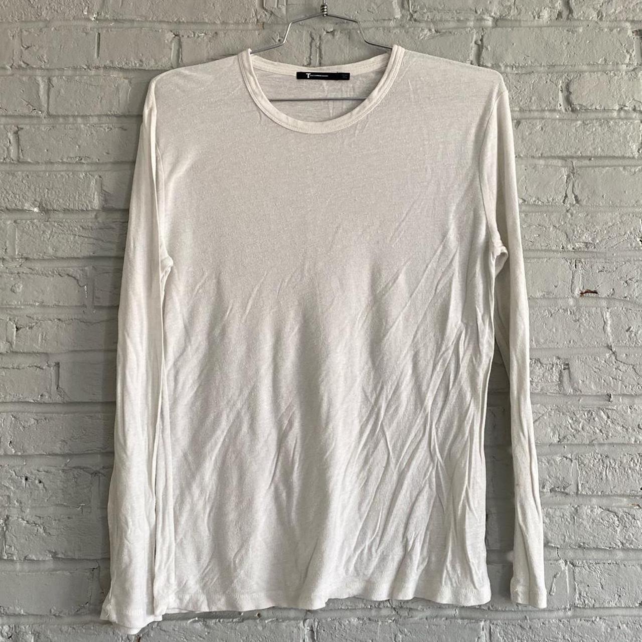 Alexander Wang Men's White T-shirt | Depop