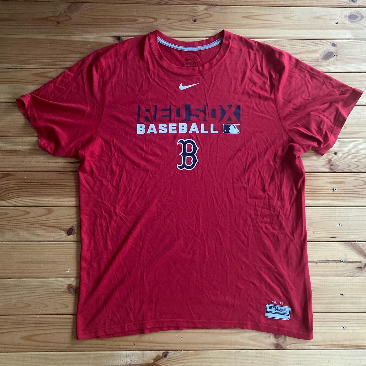 team red nike shirt