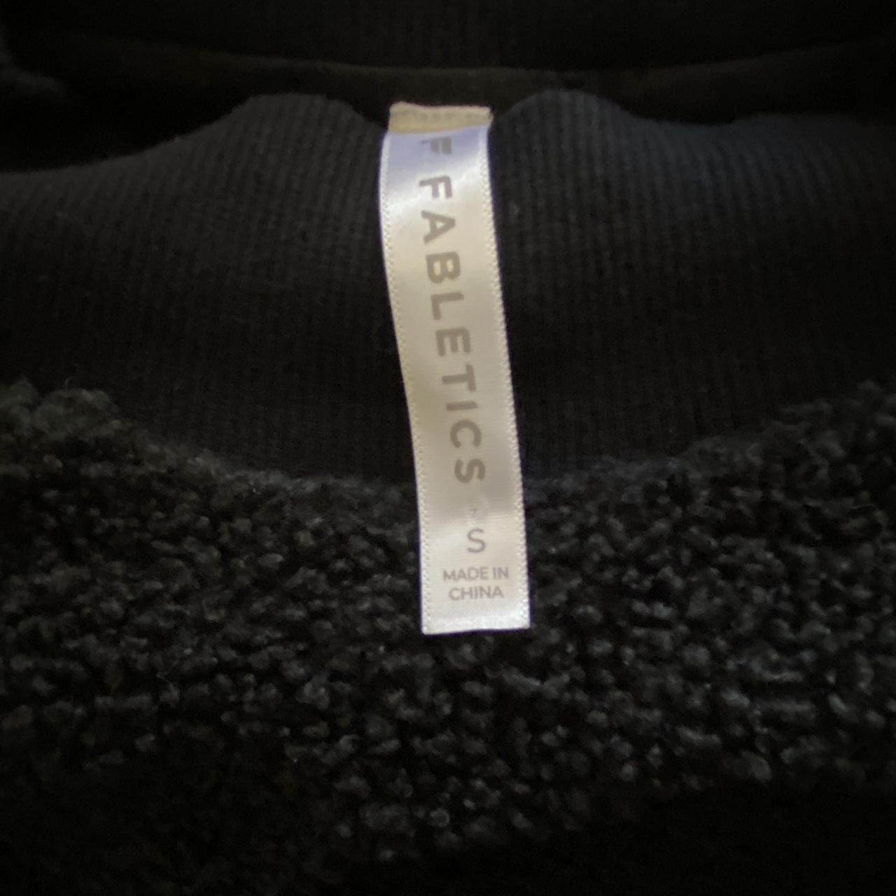 Fabletics black gym sweater • good for workout •... - Depop
