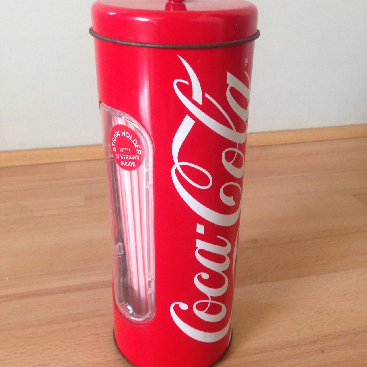 Coca Cola Vintage Straw Holder