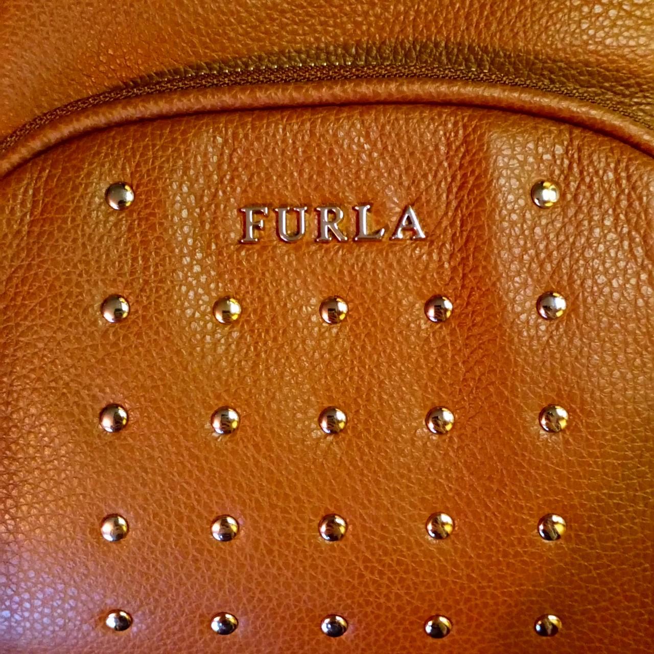 Furla frida cheap medium leather backpack