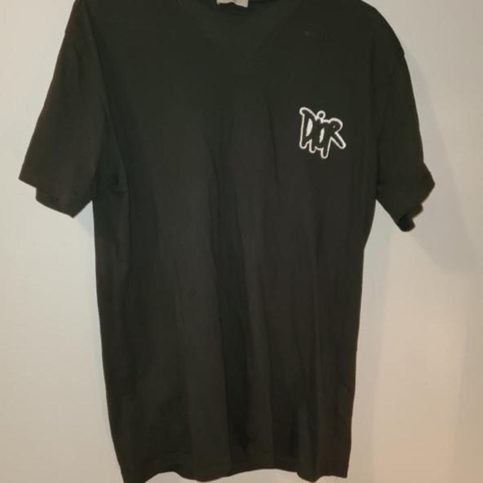 Dior And Shawn Oversized T-shirt Black Size... - Depop