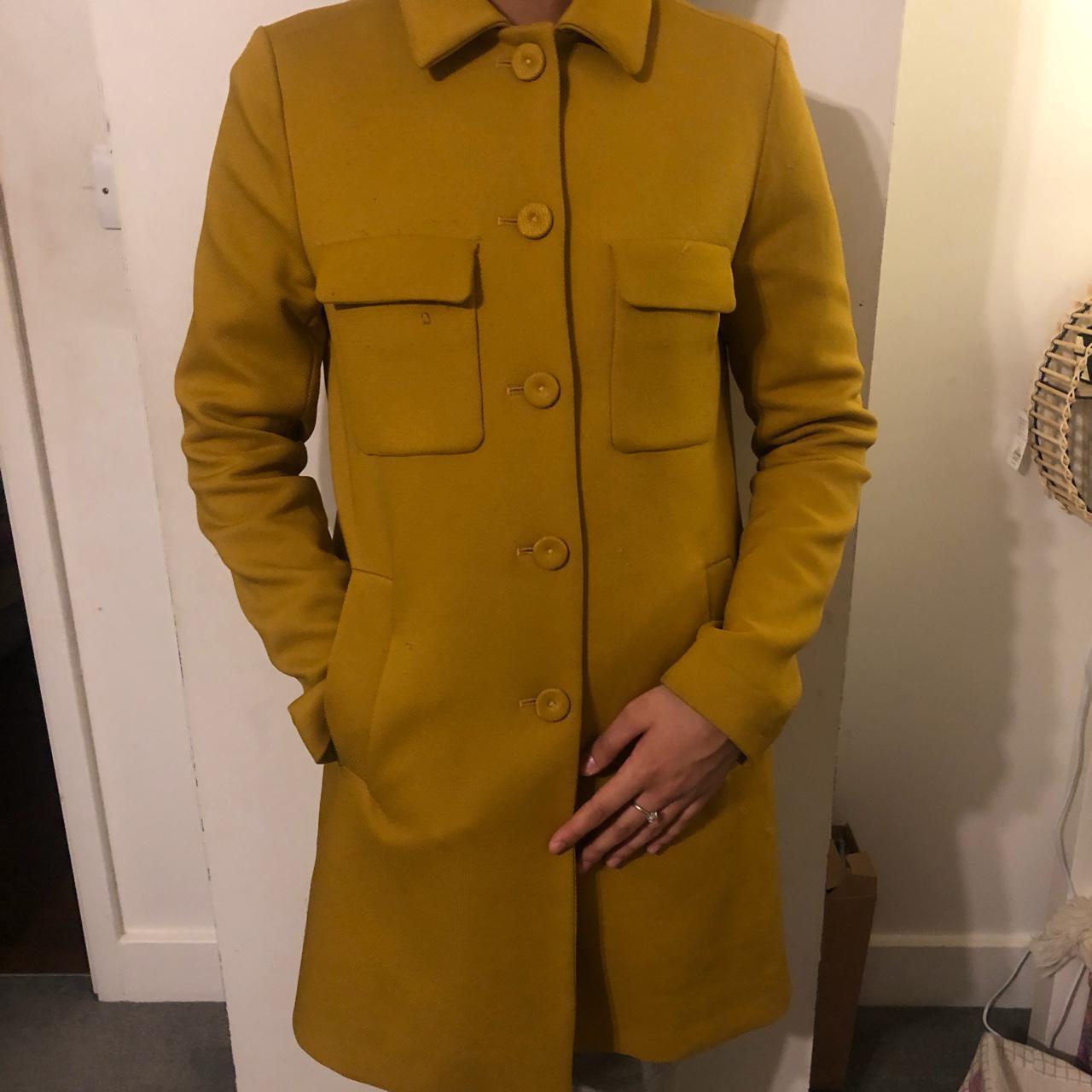 hooded swing coat