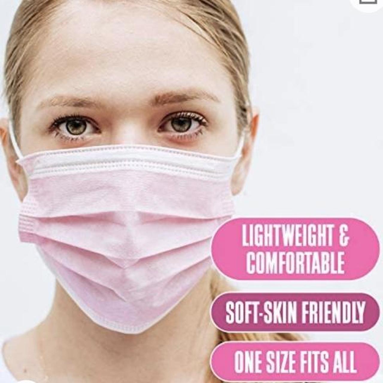 Pink Facemasks Depop