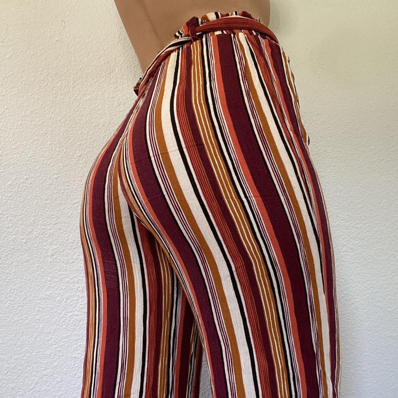 Striped palazzo pants hot sale forever 21