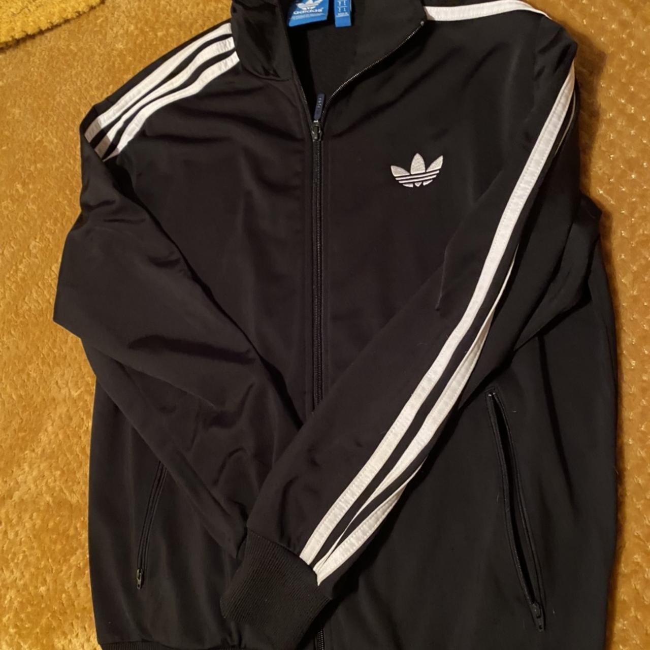 Adidas Men's Black Jacket | Depop