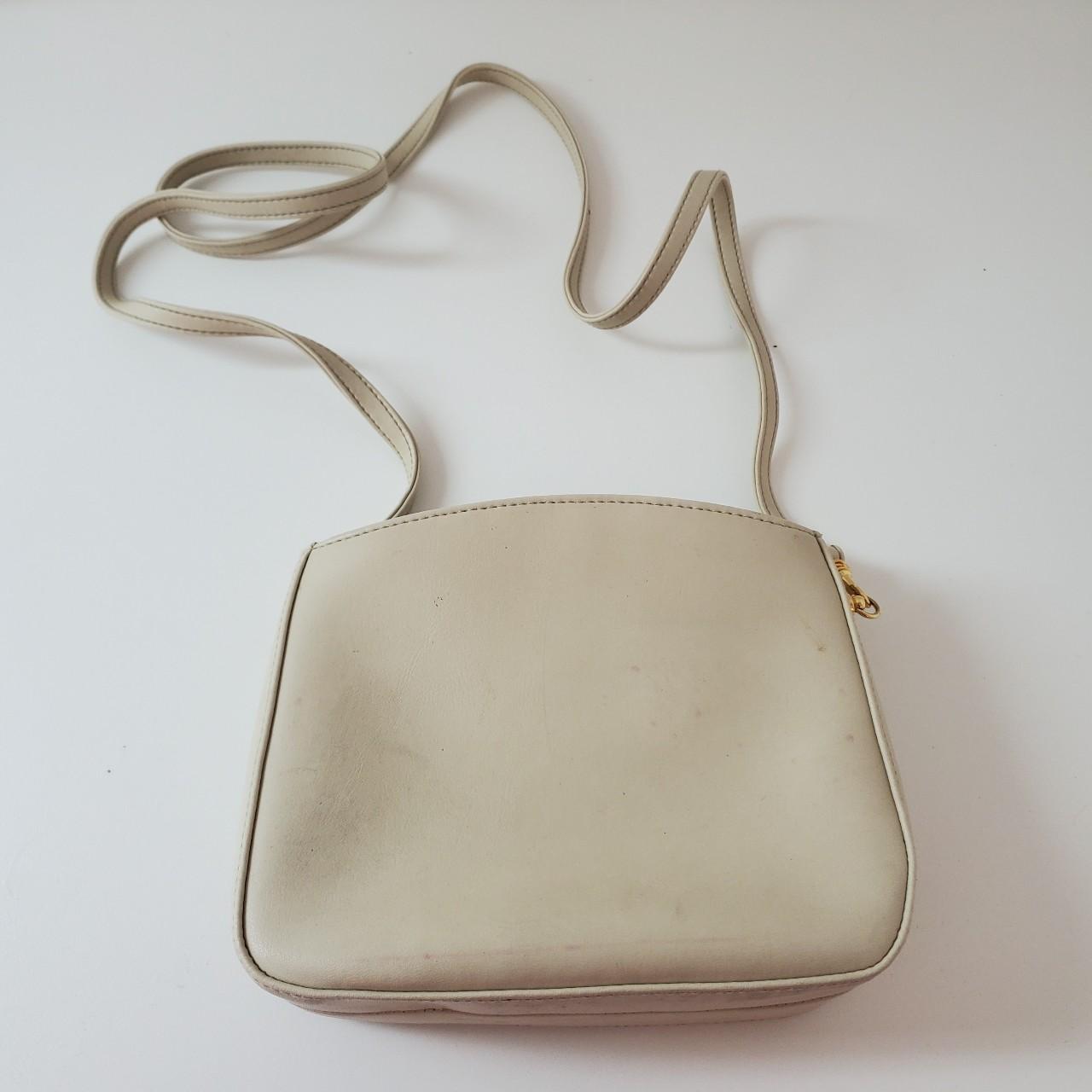 Women's Cream and Gold Bag