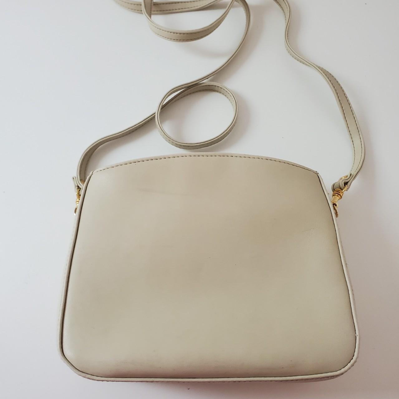 Women's Cream and Gold Bag (2)