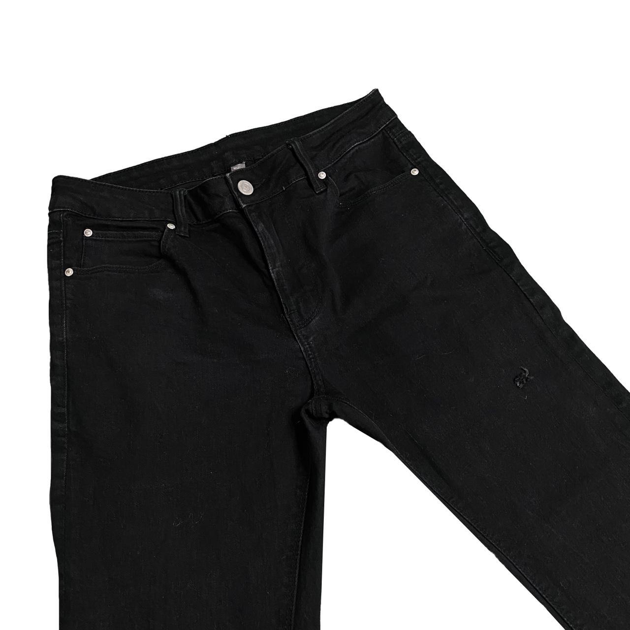 ASOS Black Slim Fit Men’s Skinny Jeans with slight... Depop