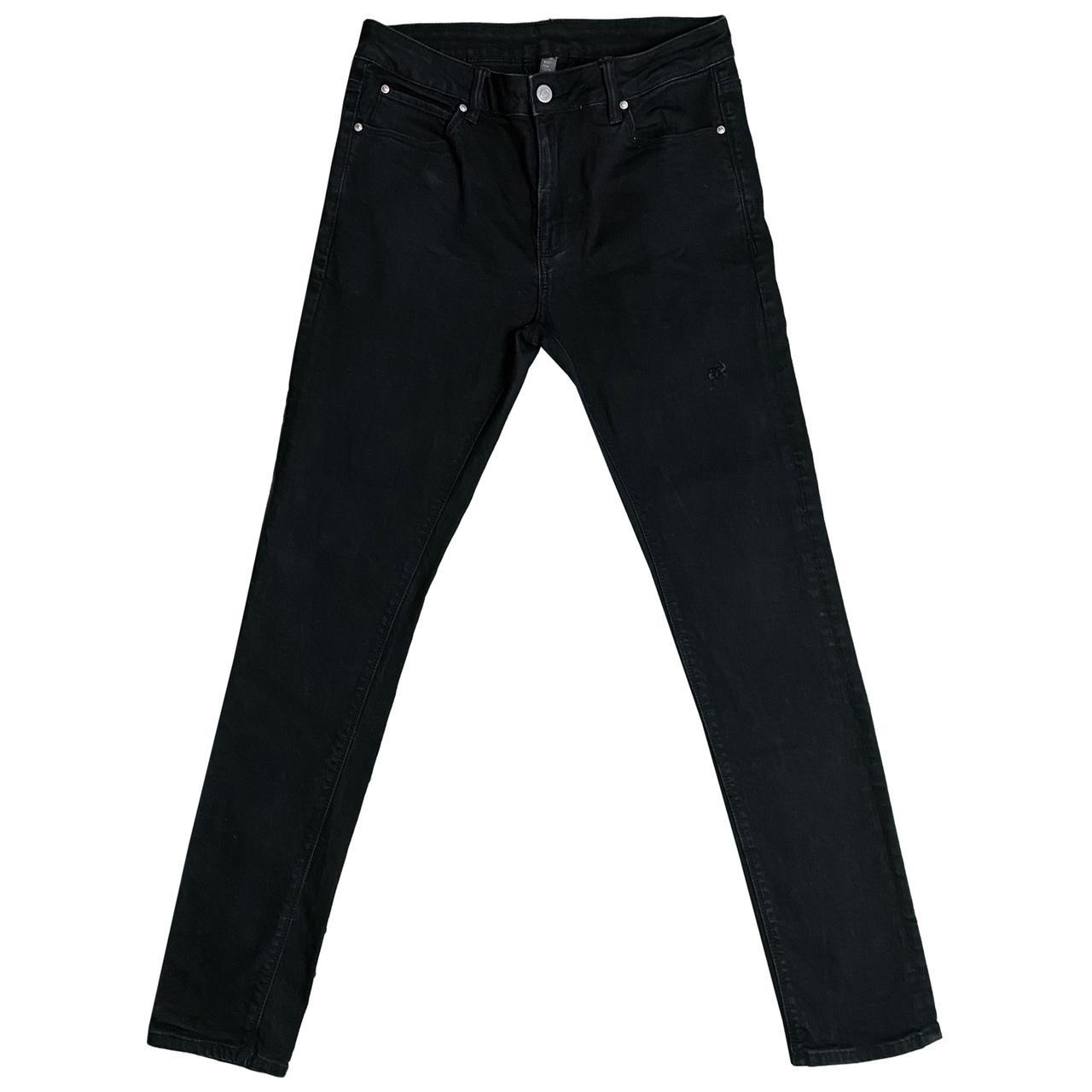 ASOS Black Slim Fit Men’s Skinny Jeans with slight... Depop