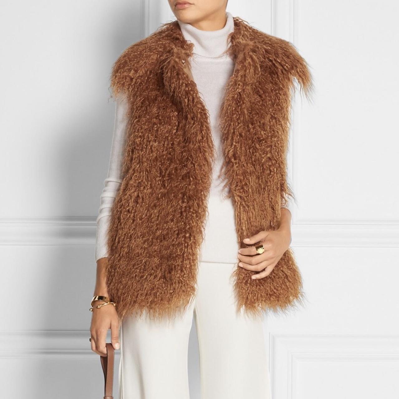 Stella mccartney faux deals fur vest