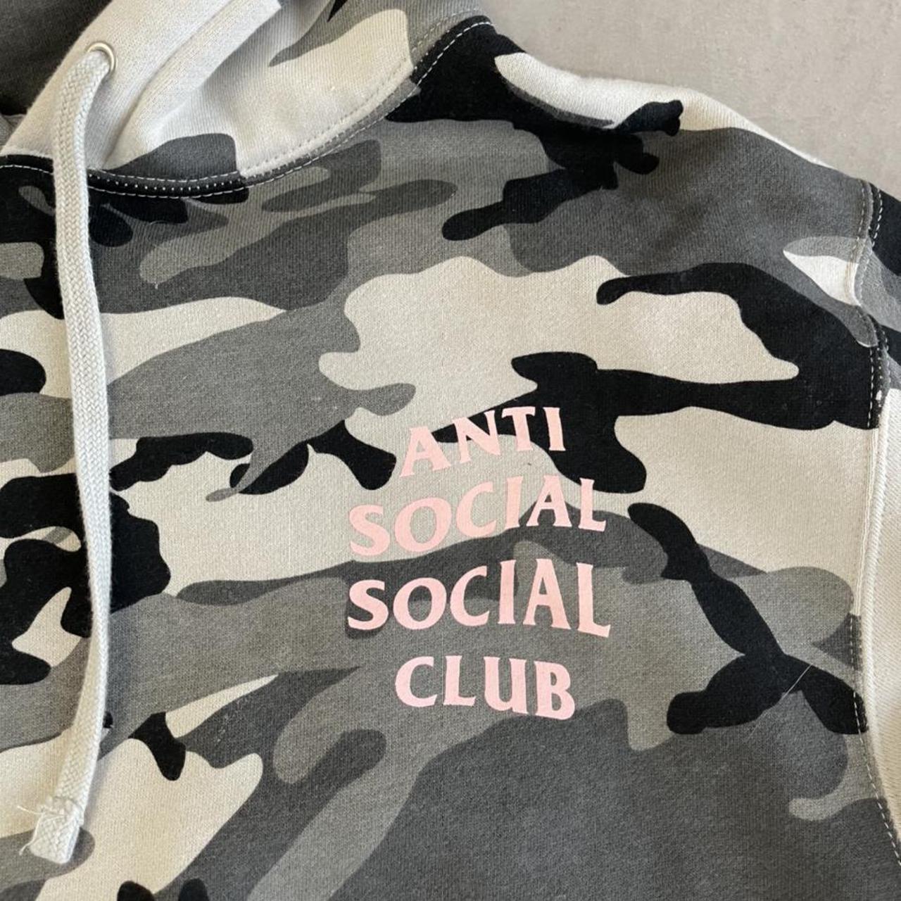 Anti Social Social Club Hoodie Size Men S Small Depop   P0 