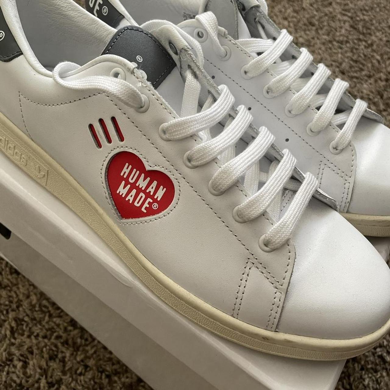 Adidas x Human Made. Worn once. No box. Size 7.5 - Depop