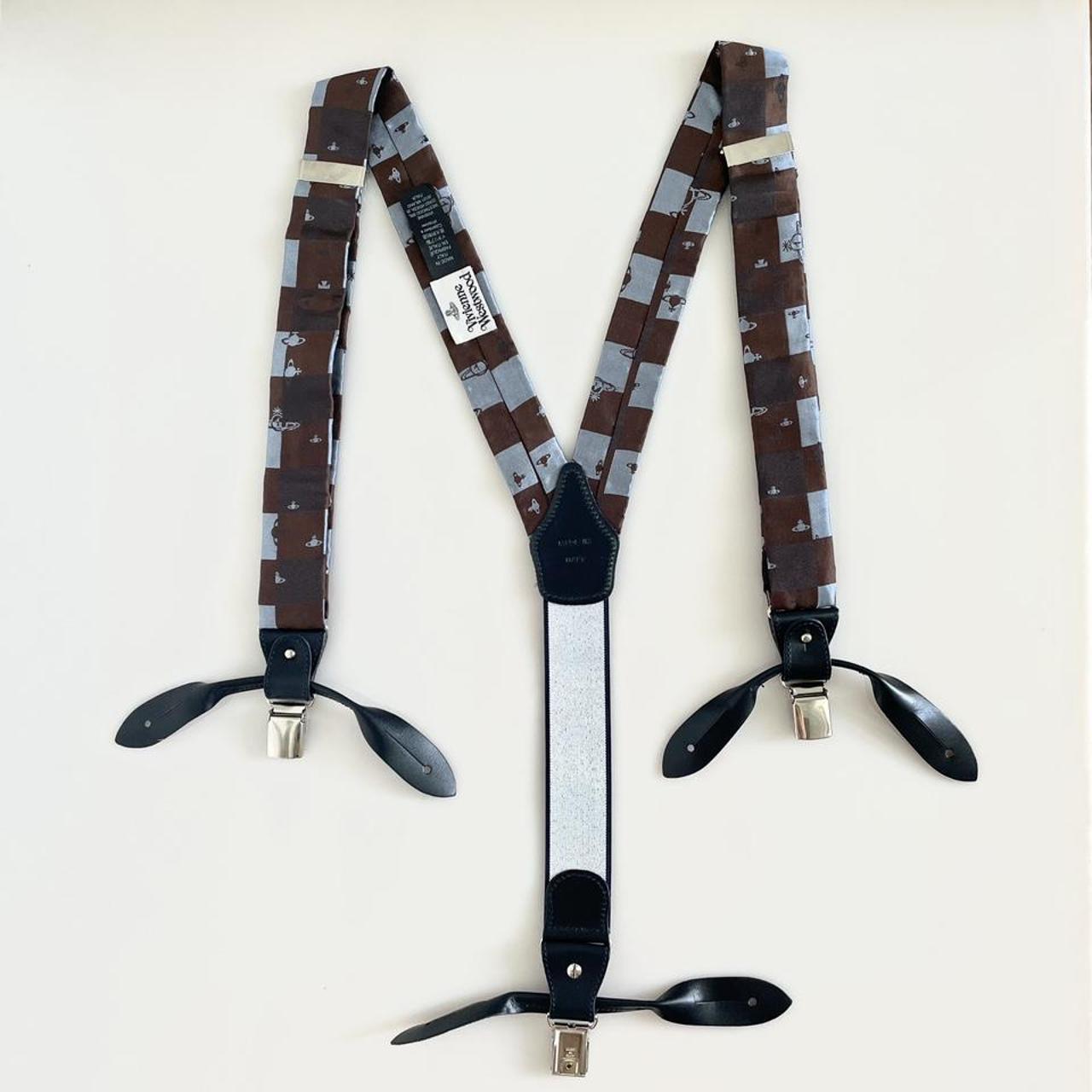 Vivienne Westwood Convertible Suspenders , Mint! New...