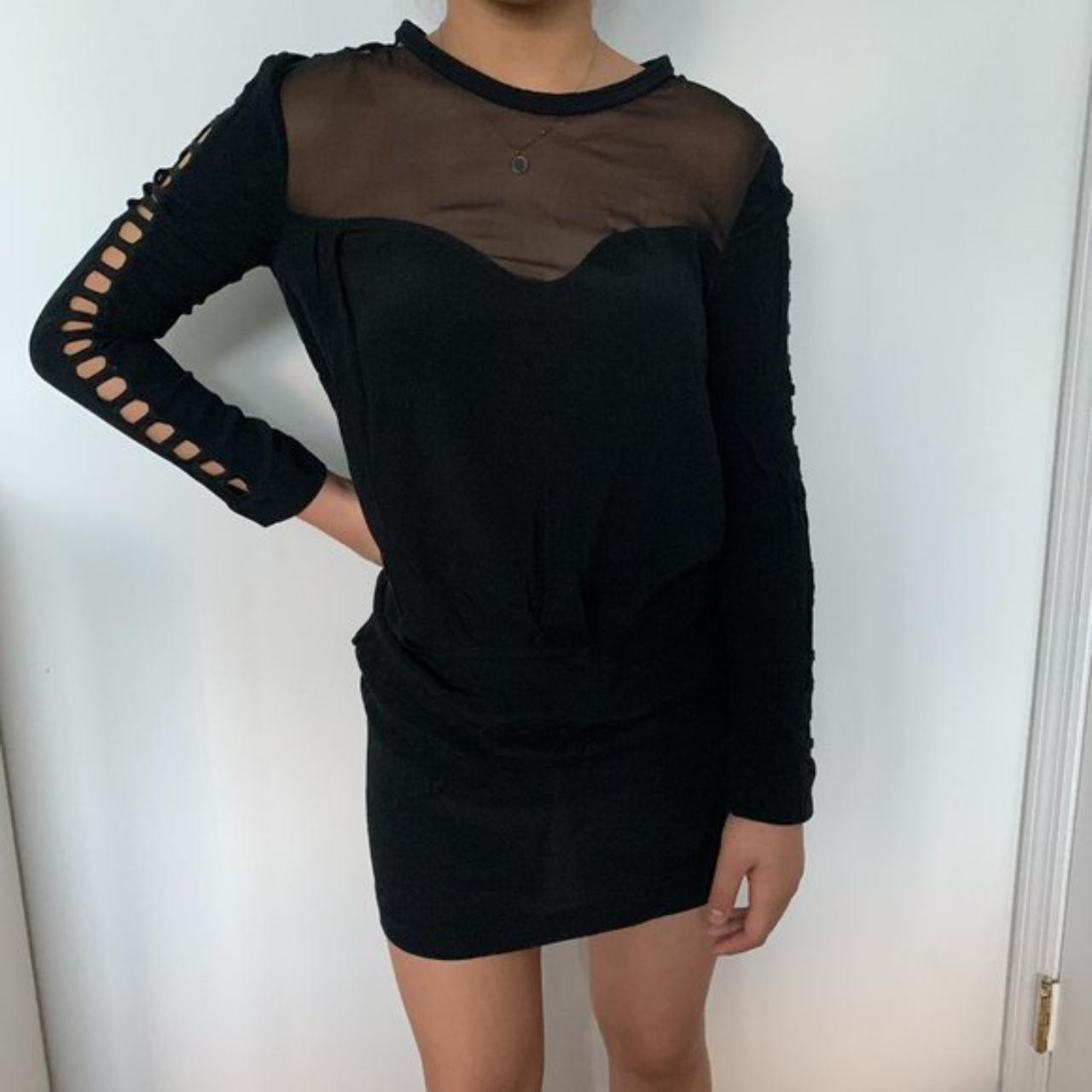 Product Image 1 - IRO MINI BLACK DRESS-long sleeve