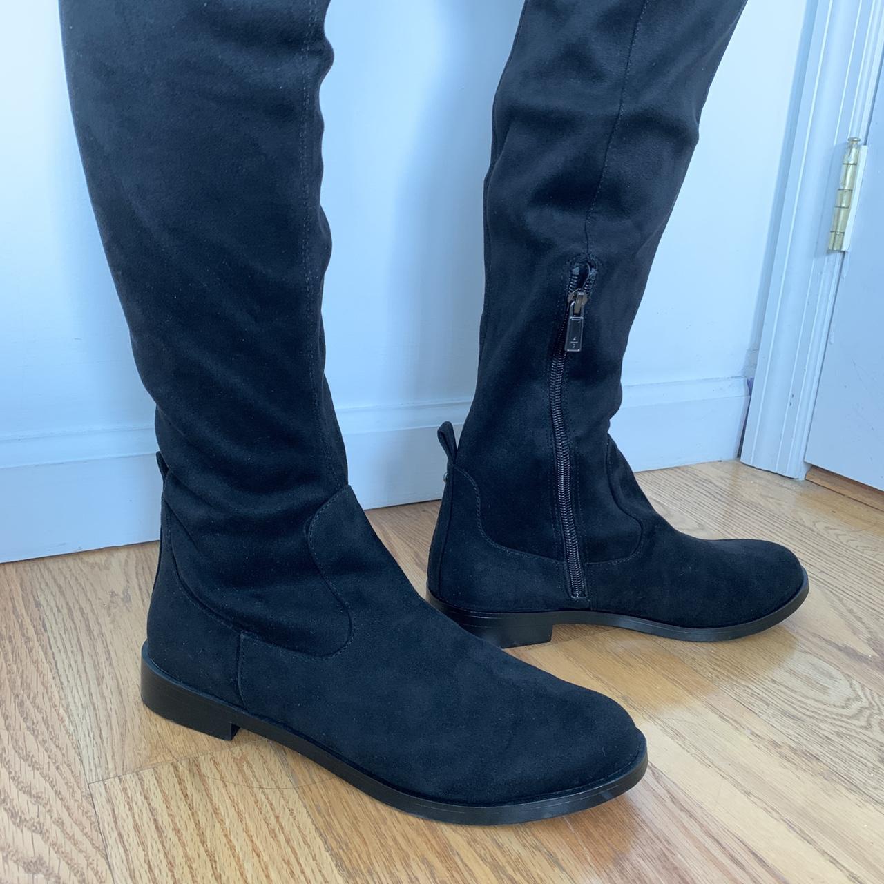 Kenneth cole over hotsell the knee suede boots