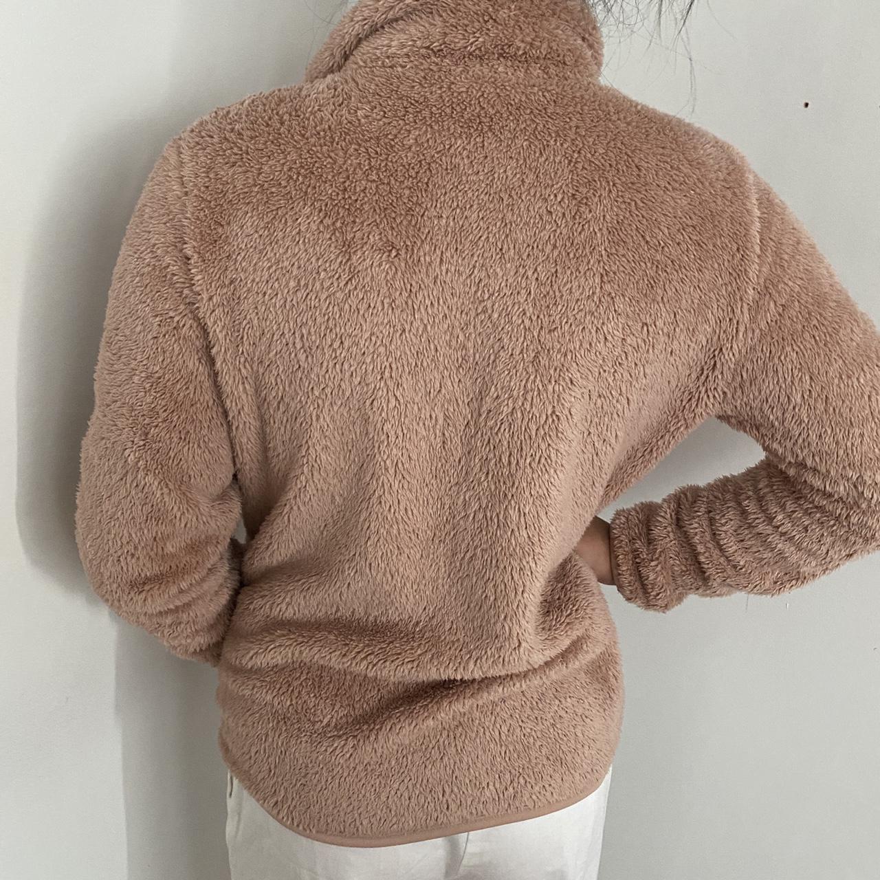 Womens fluffy fleece discount jumper