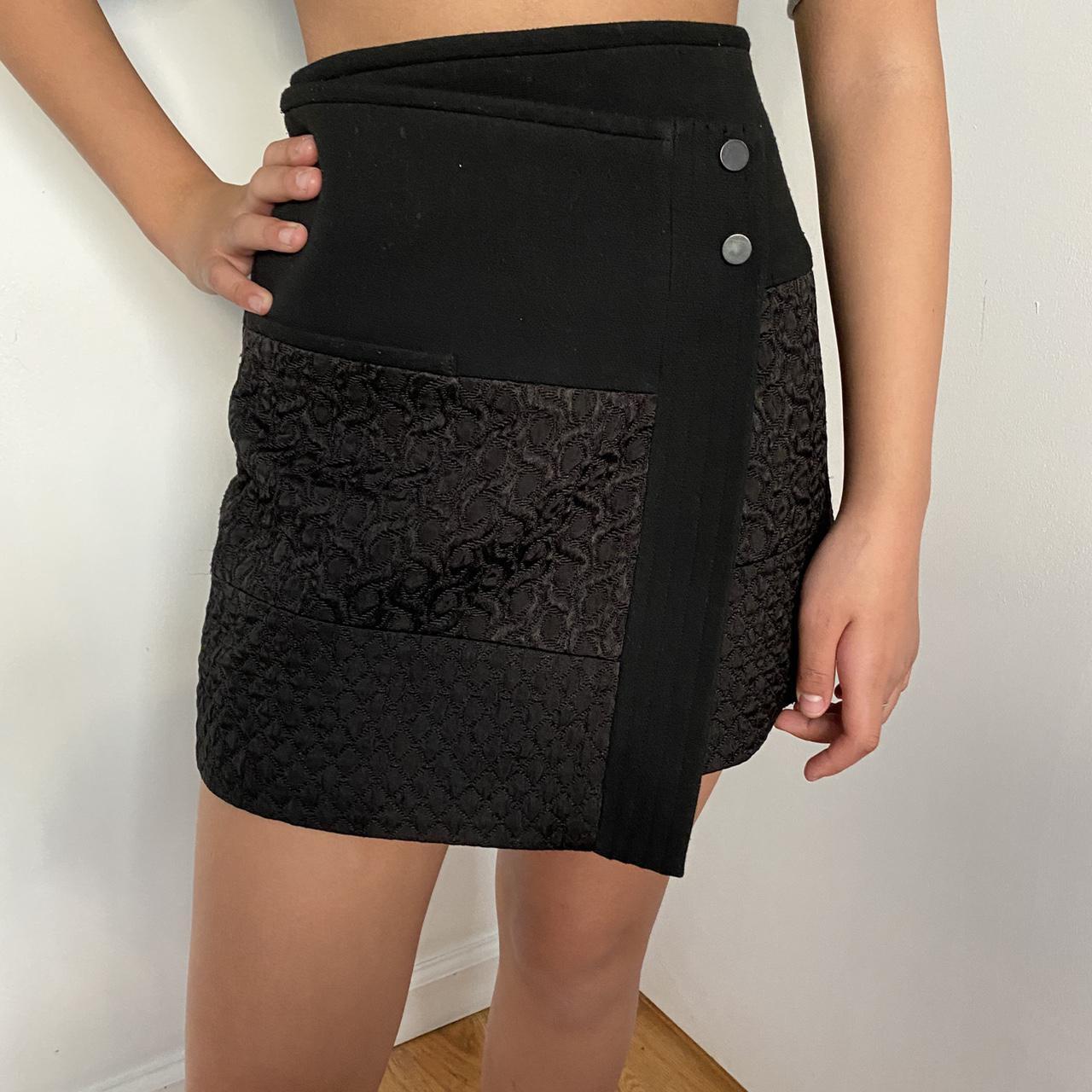 Zara Women's Black Skirt (2)