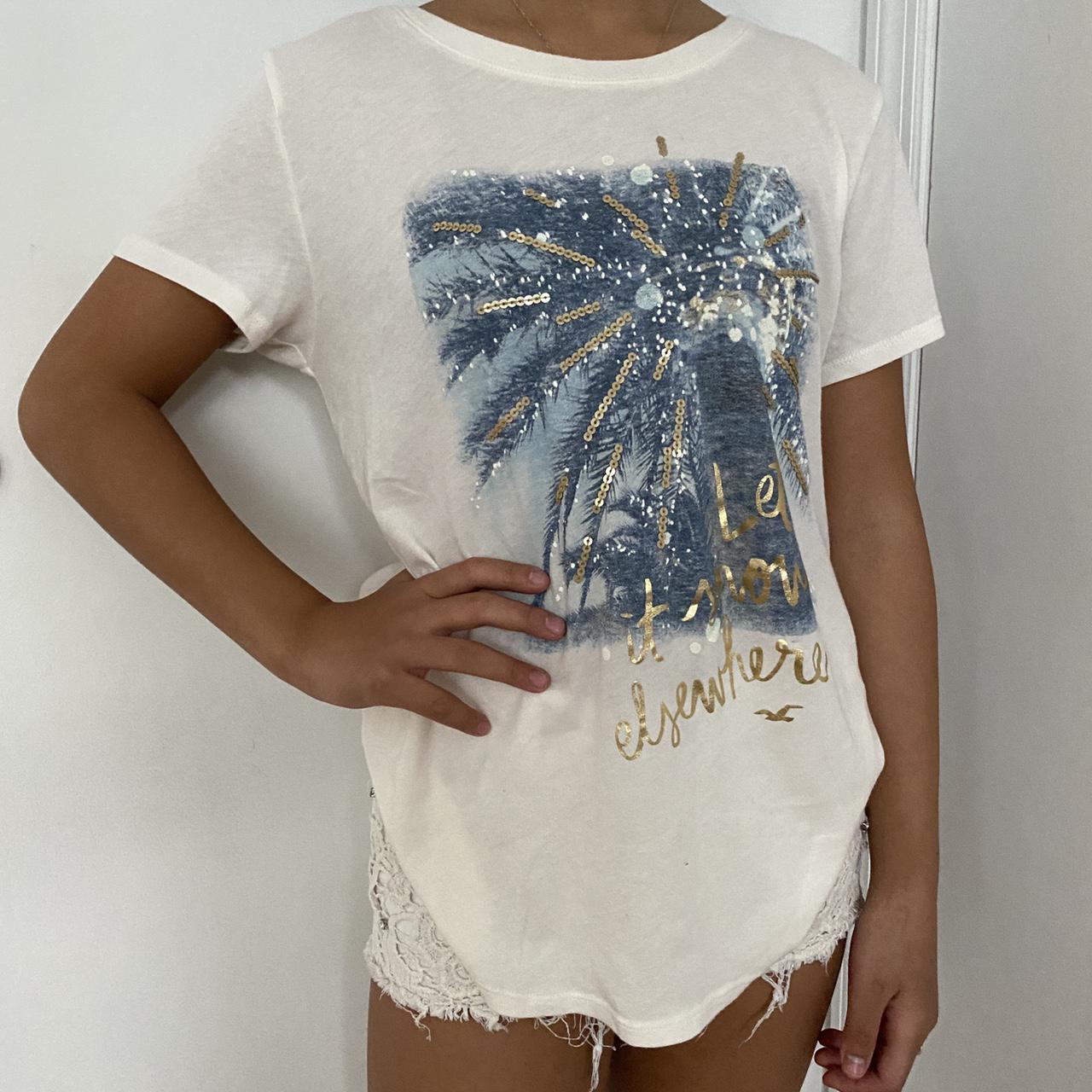 Hollister oversized hotsell t shirt