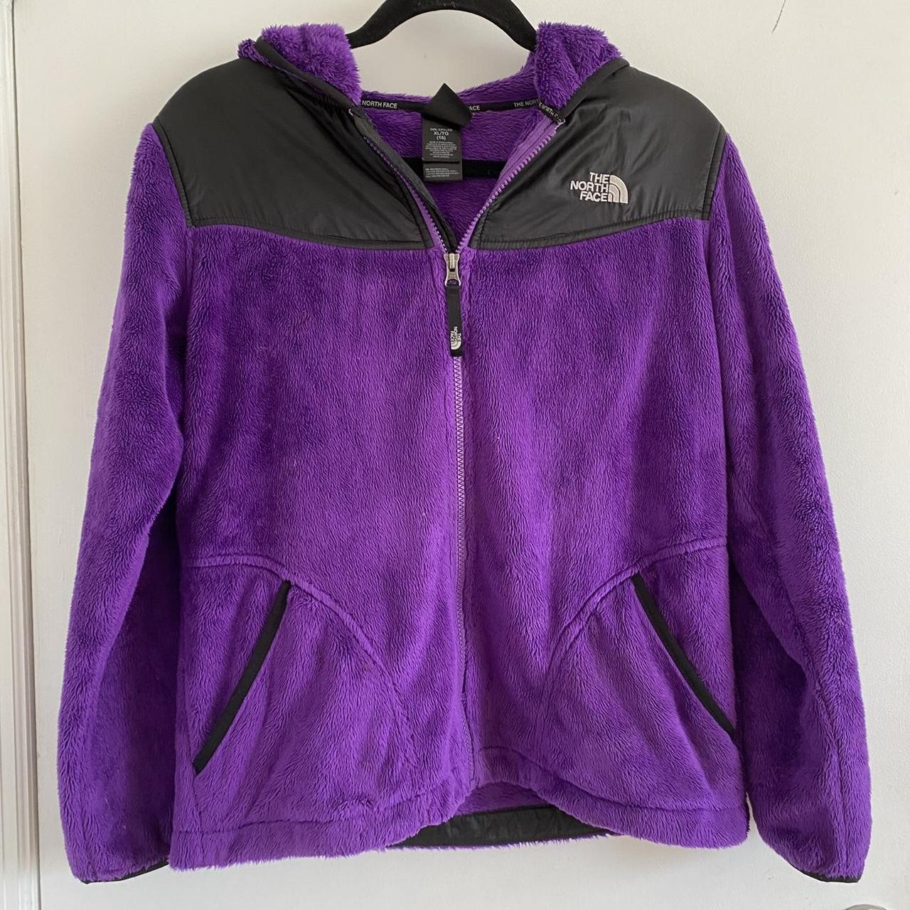 THE NORTH FACE FURRY PURPLE JACKET- super warm and... - Depop