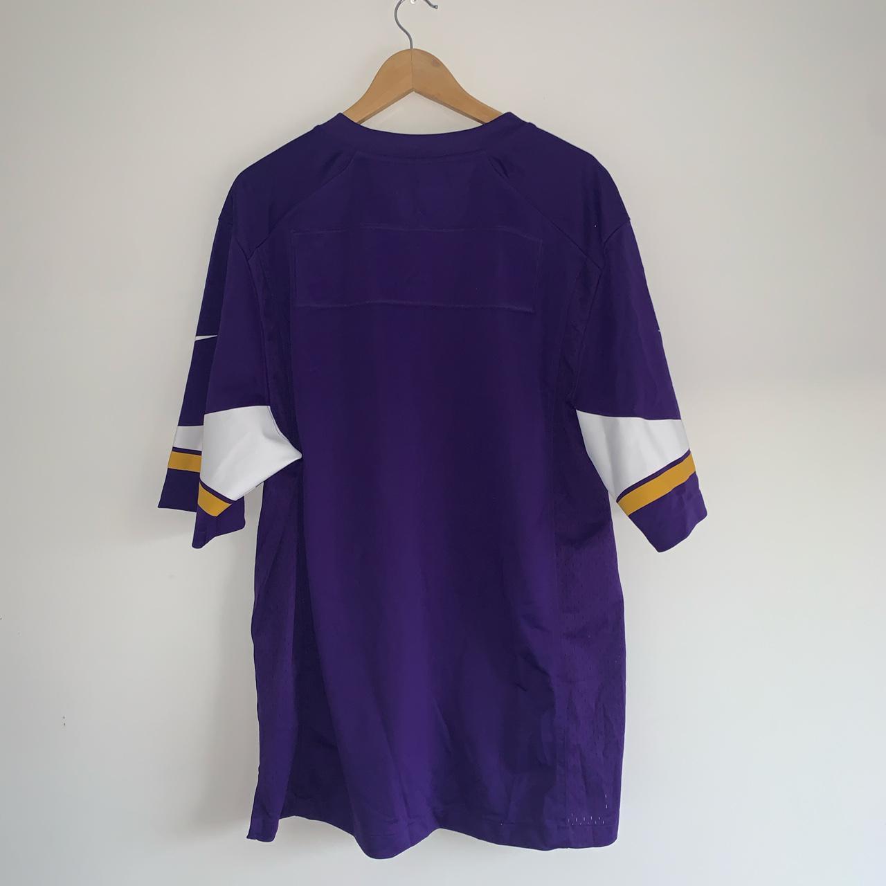 Jersey Ninja - Minnesota Vikings Yellow Hockey Jersey