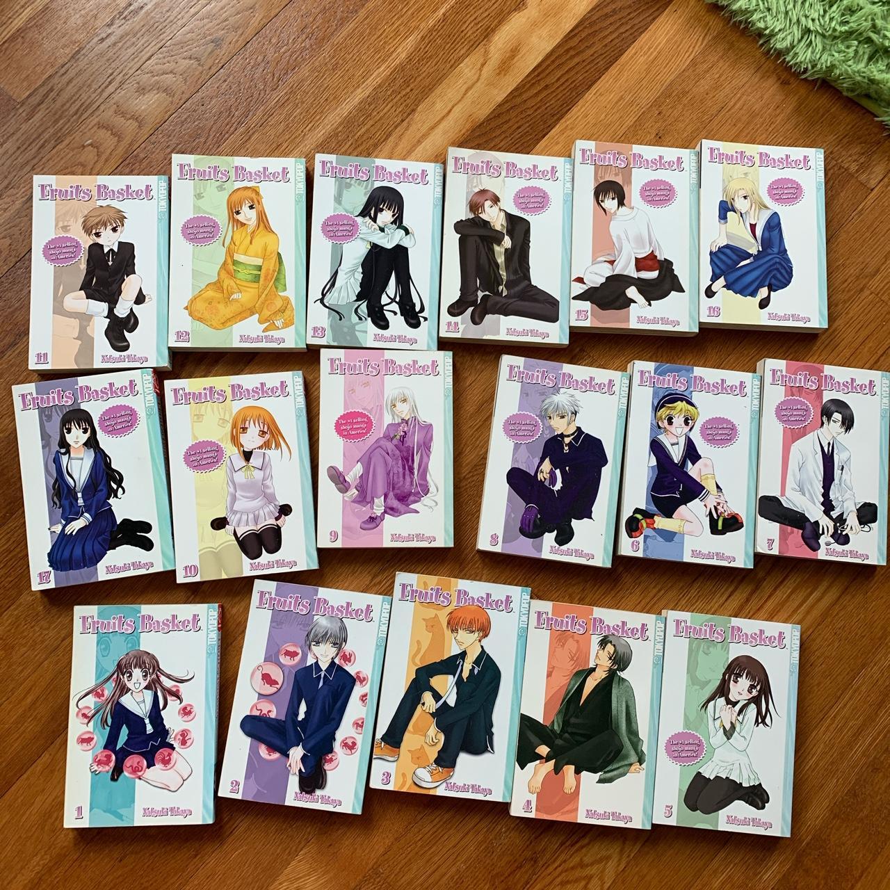 fruits basket by Natsuki Takaya manga volumes... Depop