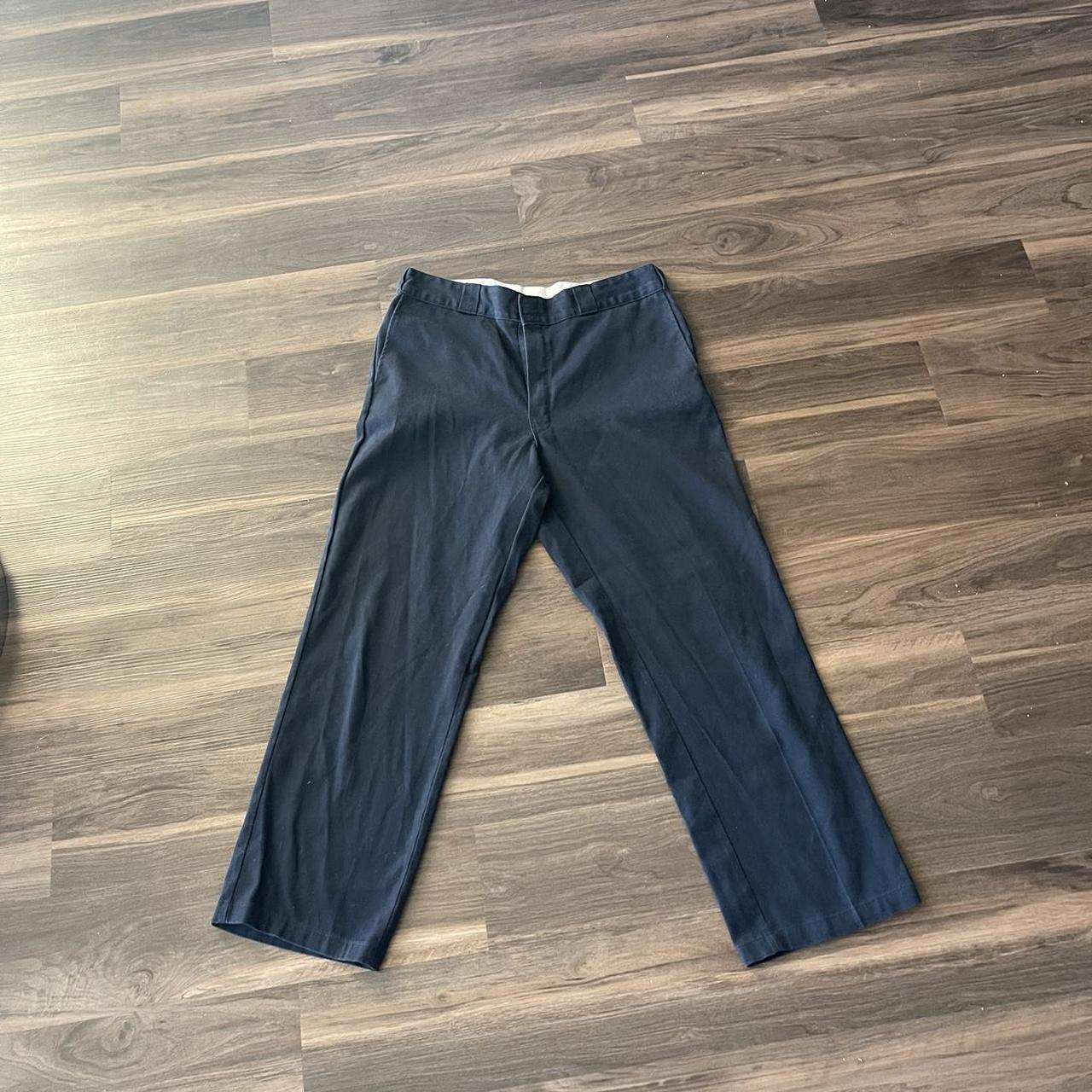874 original dickies navy blue pants. 36X30 - Depop