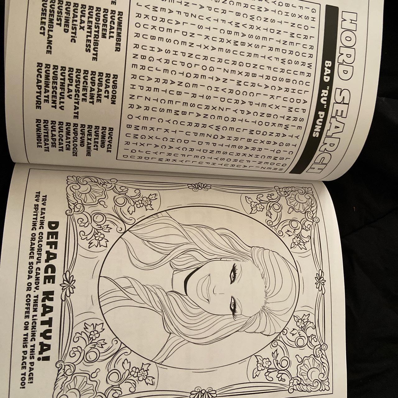 Katya Zamolodchikova Coloring book Pt.2 This is... Depop