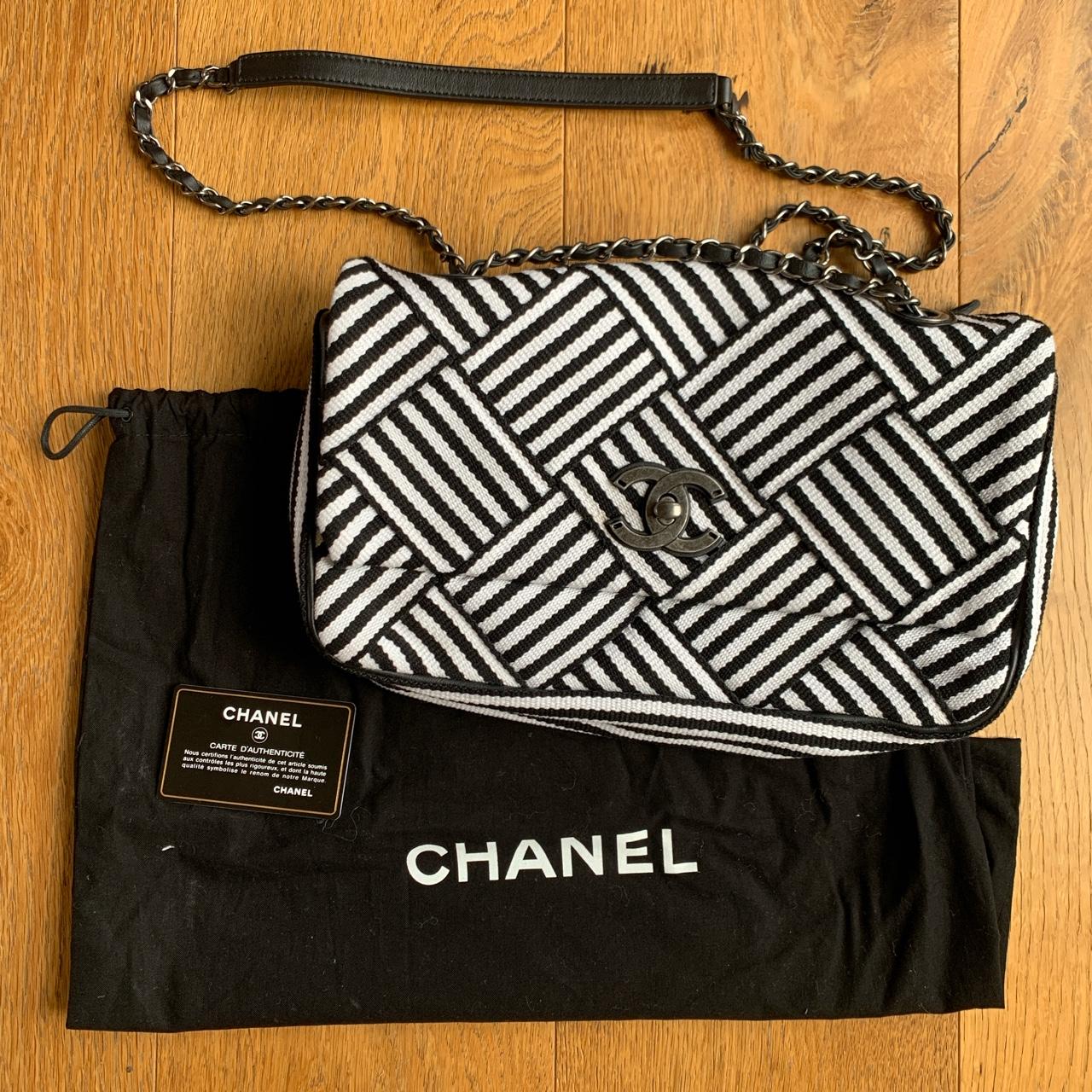chanel purse large used