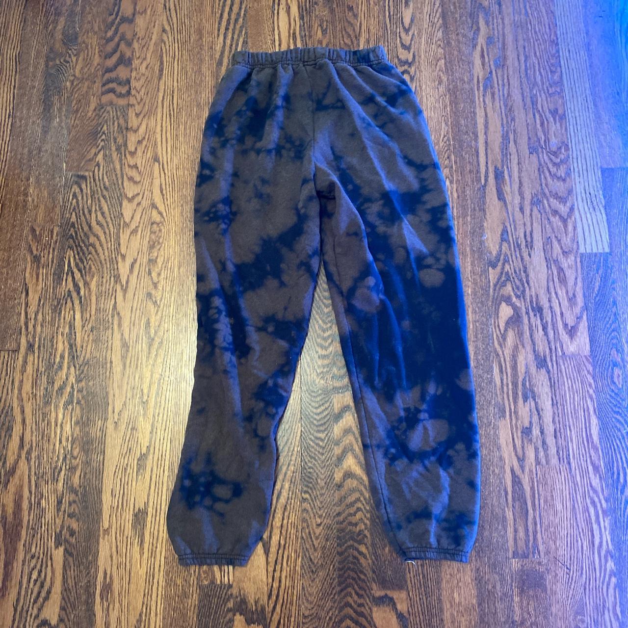 Pacsun brown smiley face sweatpants Size XS/S Worn... - Depop