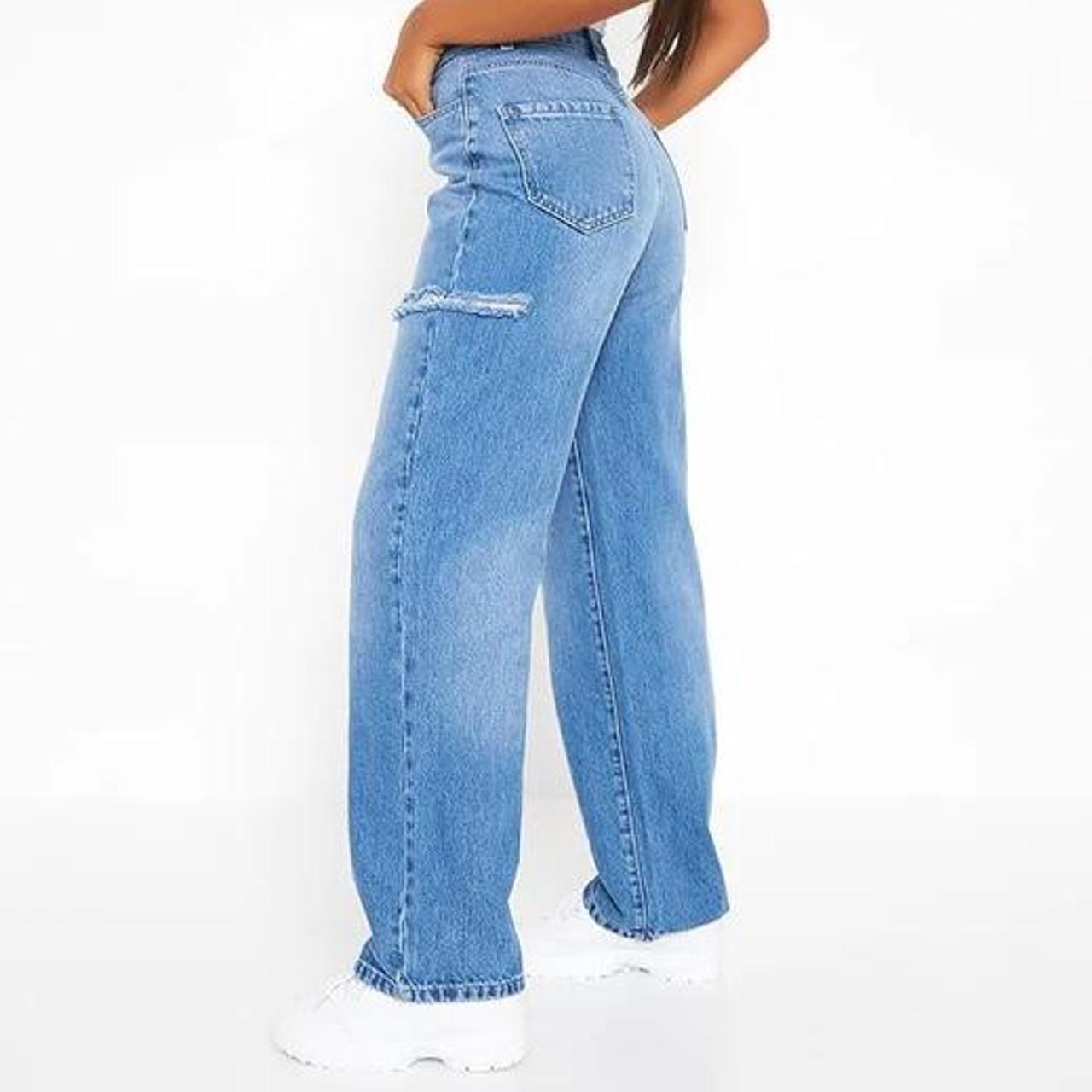 I Saw It First Women's Blue Jeans (2)