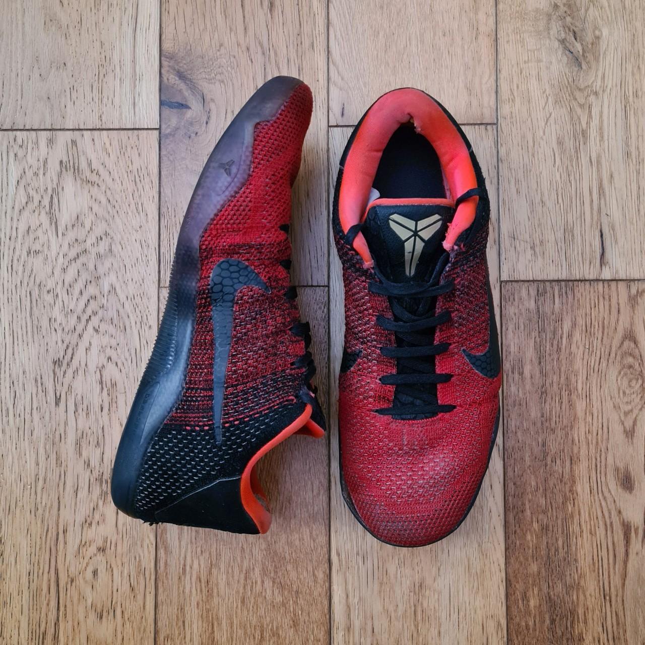 バスケットボール NIKE - NIKE Kobe XI 11 Elite Low Achilles Heel Nike Zoom KOBE XI 11 ELITE LOW Achilles Heel Black Red Gold