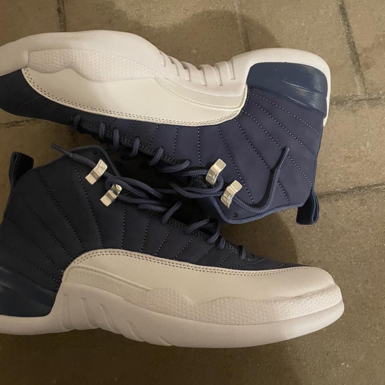 jordan 12 indigo worn