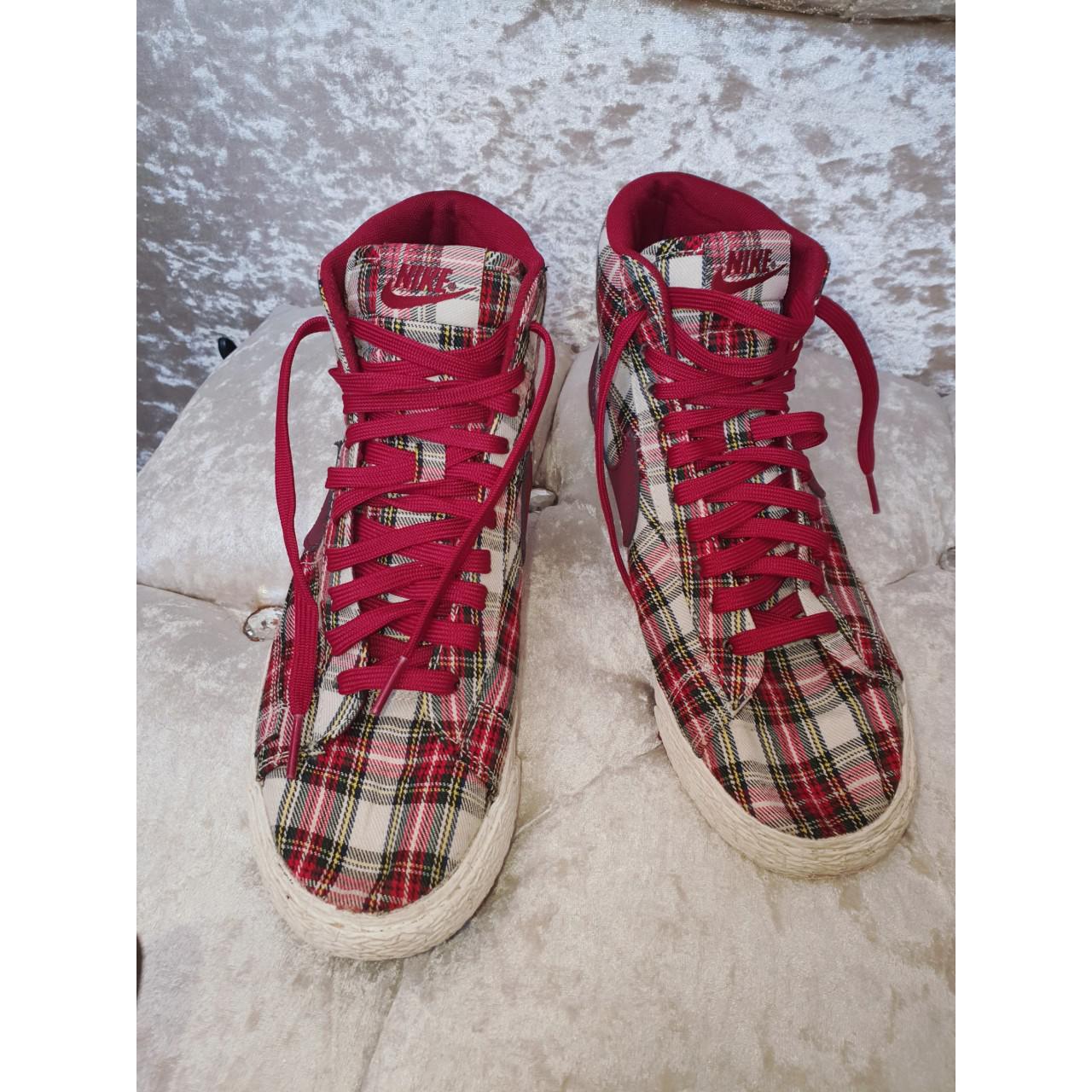 Tartan trainers nike sale