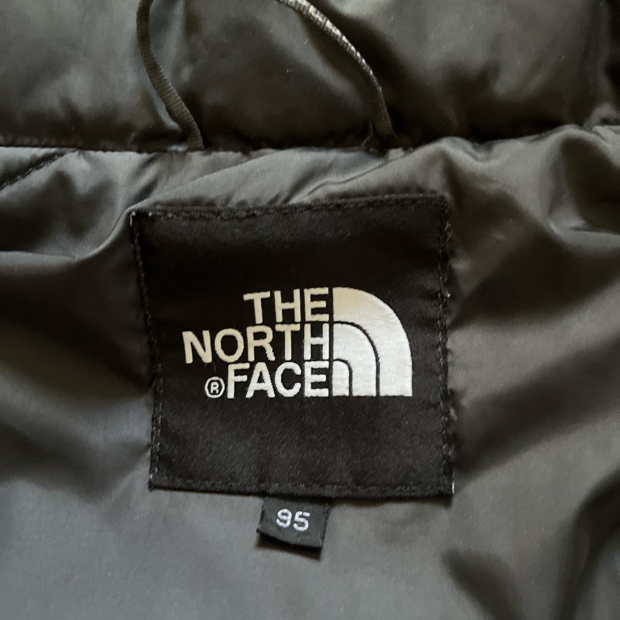 size medium north face 700 down nuptse in forest... Depop