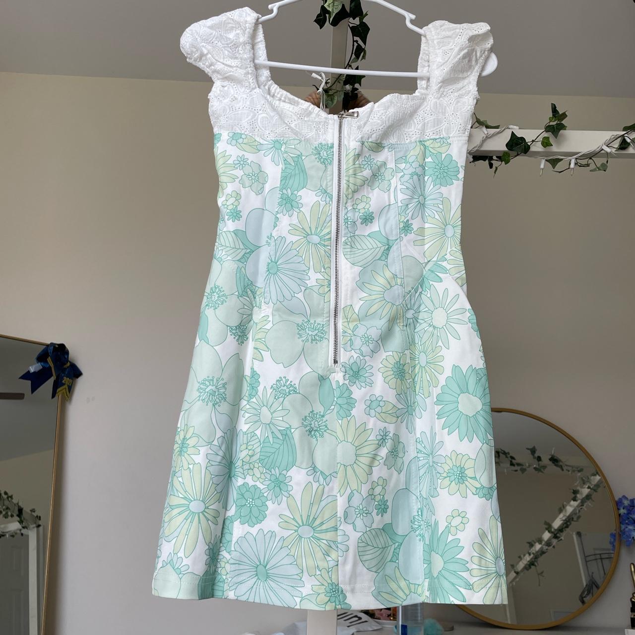 Product Image 2 - Green floral dress 
last picture
