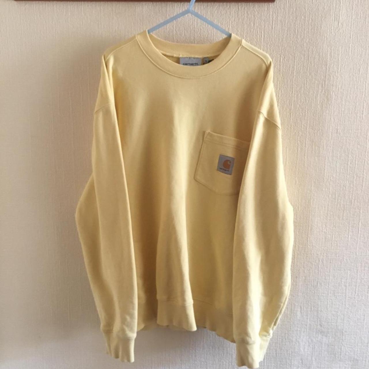 Carhartt yellow jumper best sale